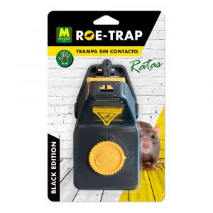 TRAMPA PARA RATAS BLACK EDITION MEDIDAS 15,2 x 8 x 7,3 cm, BLISTER 1 unidad