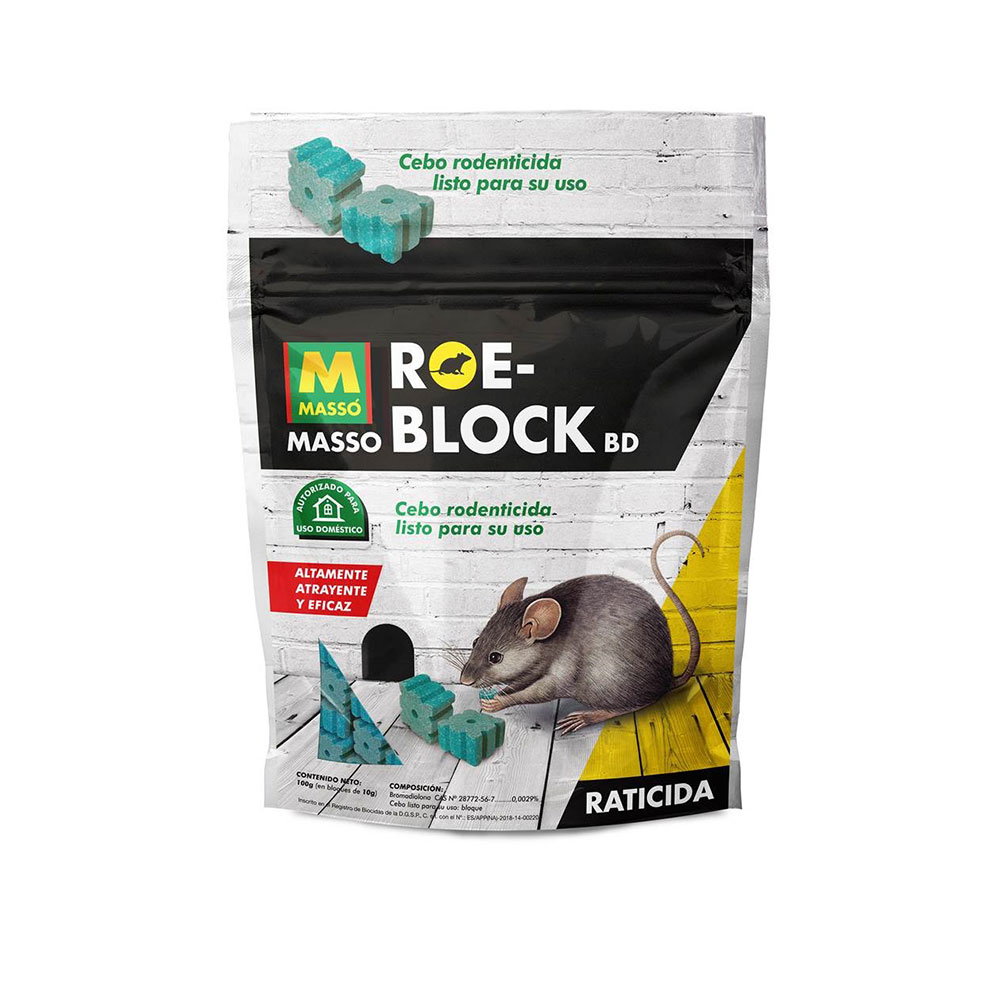 RATICIDA ROE-BLOCK 100 g