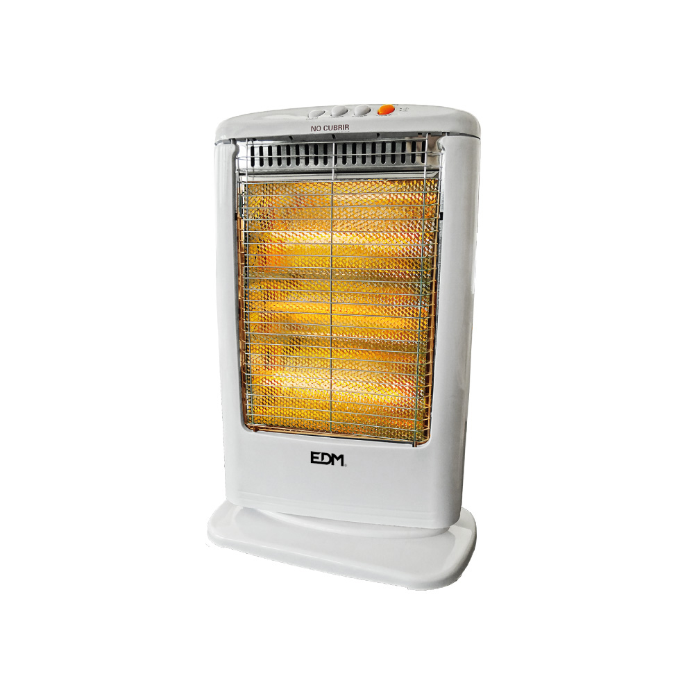 ESTUFA DE CUARZO OSCILANTE 400 / 800 / 1200 W MODELO ECONÓMICO ANTI-VUELCO