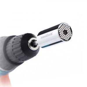 LLAVE DE VASO UNIVERSAL CON ACCESORIOS UNISCREW