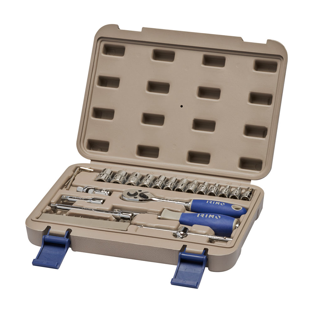 JUEGO CARRACA 1/4", VASOS Y PUNTAS, 35 PIEZAS 109-35-4