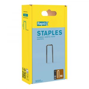 GRAPA ESTRECHA SERIE 90 / 20 mm GALVANIZADA, 3000 uds