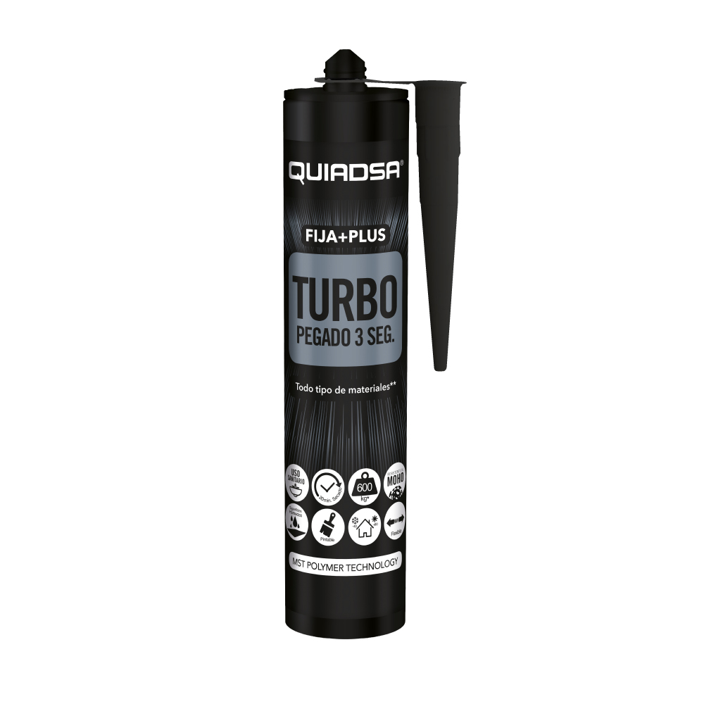 FIJA + PLUS TURBO 290 ml NEGRO