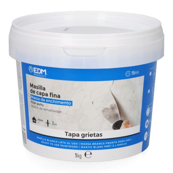 MASILLA DE CAPA FINA LISTA AL USO 1 kg