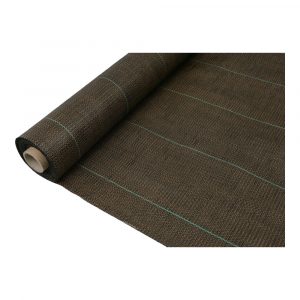 MALLA ANTIHIERBA 100 gr/m² 2 x 100 m COLOR MARRON