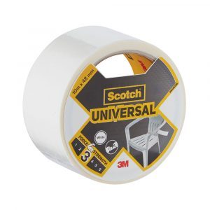 CINTA AMERICANA UNIVERSAL 3; BLANCA 48 mm x 10 m