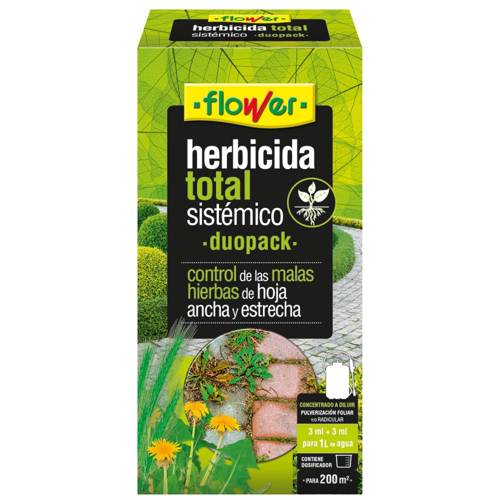 HERBICIDA TOTAL SISTEMICO DUOPACK 25 + 25 ml