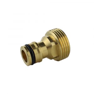 CONECTOR ROSCADO MACHO 3/4" LATON AQUA CONTROL