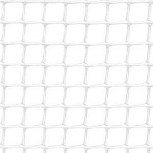 ROLLO DE MALLA LIGERA CADRINET COLOR BLANCO 1 x 25 m CUADRO: 10 x 10 mm