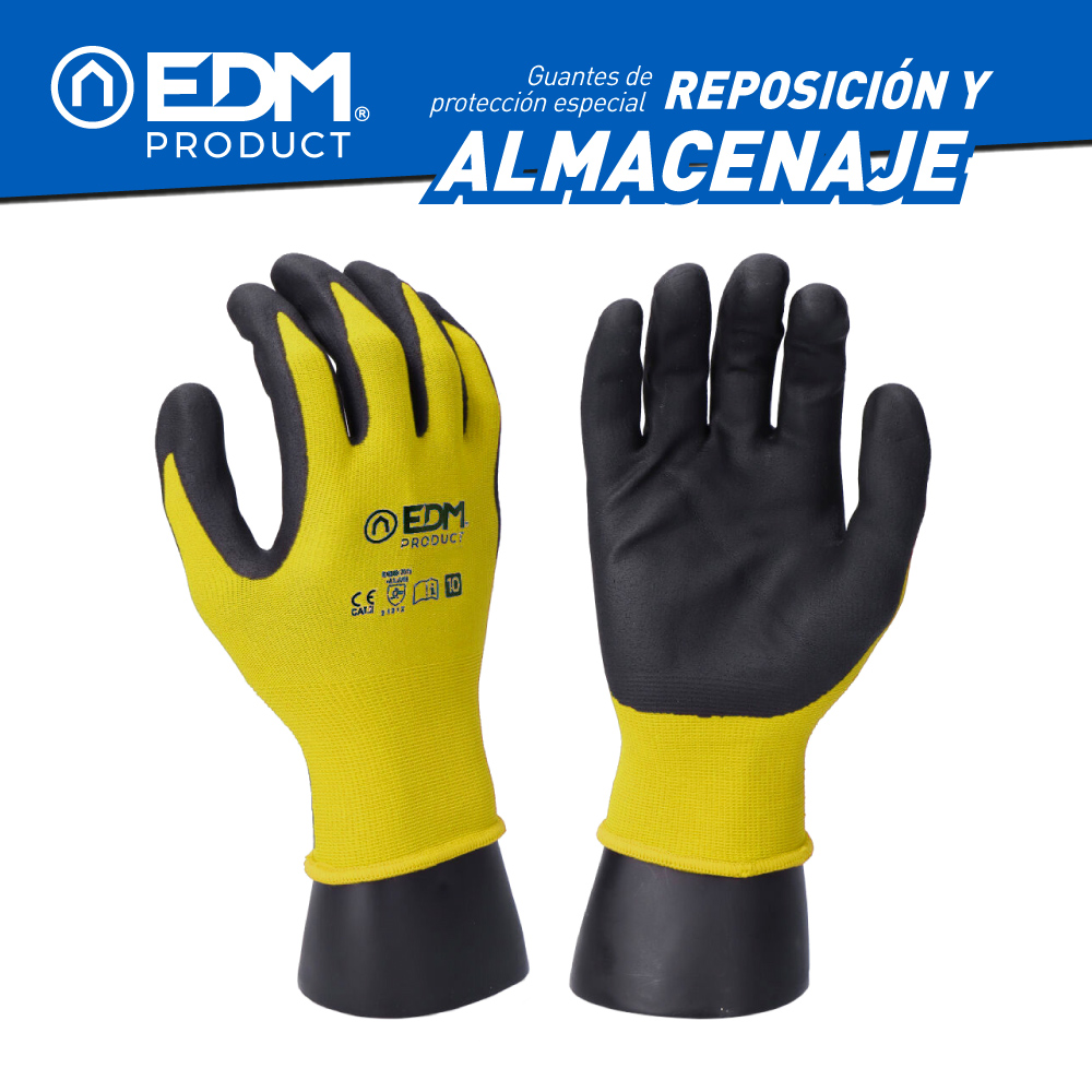 GUANTE DE PROTECCIÓN ESPECIAL PARA REPOSICIÓN Y ALMACENAJE TALLA 8