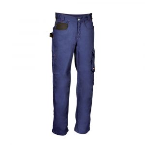 PANTALON WOMAN WALKLANDER AZUL MARINO NEGRO TALLA 38