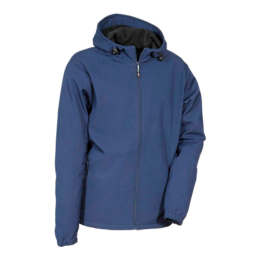 CAZADORA SOFTSHELL VANNAS AZUL MARINO TALLA XXL