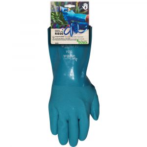 GUANTE RIEGO JARDÍN PVC LONGITUD ANTEBRAZO TALLA 10