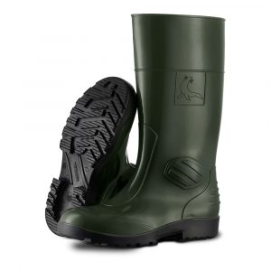 BOTA DE AGUA CON SEGURIDAD S5 SRC COLOR VERDE Y NEGRO TALLA 47