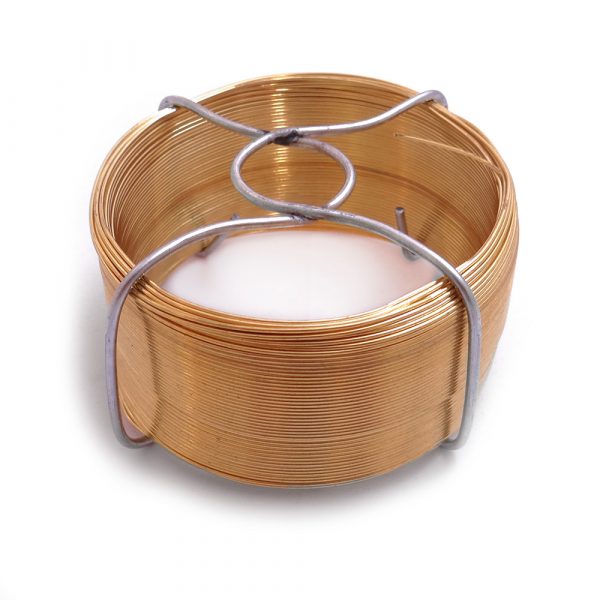 ALAMBRE LATON N° 3, 200 gr, CALIBRE 0,80 mm x 50 m