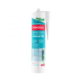 SILICONA ACÉTICA SANITARIA UNIVERSAL 360 TRANSLÚCIDA 280 ml