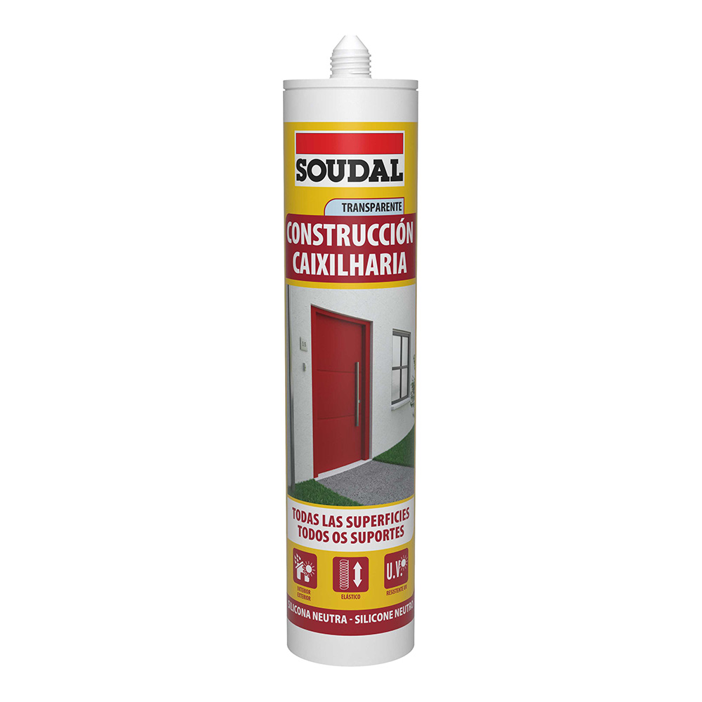 SILICONA CONSTRUCCION NEUTRA TRANSLUCIDA 290 ml