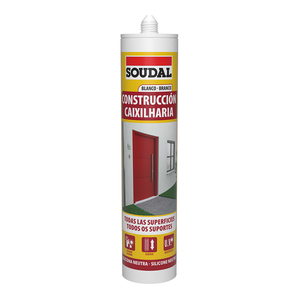 SILICONA CONSTRUCCION NEUTRA BLANCA 290 ml