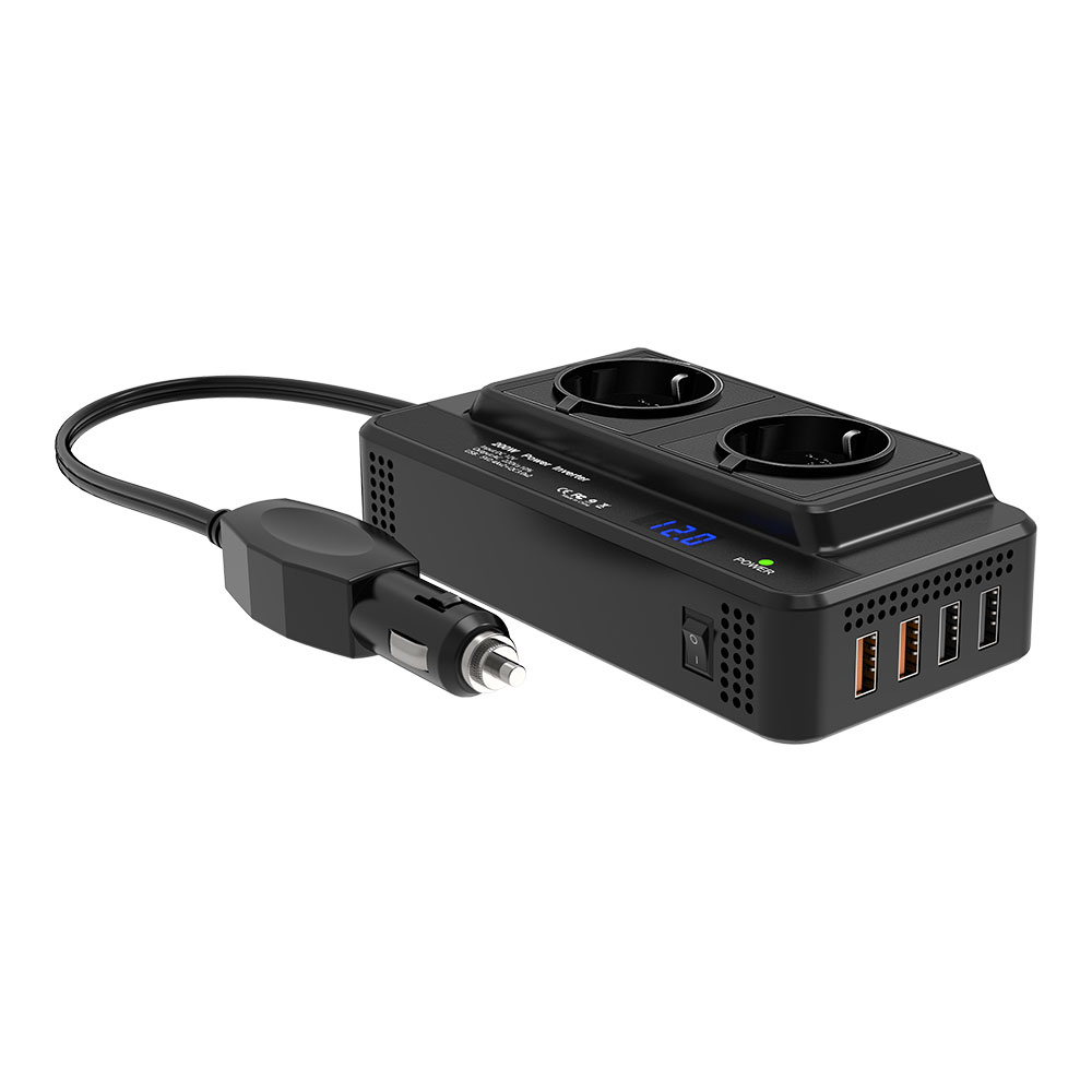 ADAPTADOR PORTÁTIL PARA VEHÍCULOS TRANSFORMADOR 12 V
