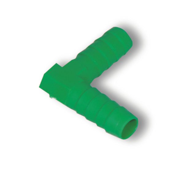 CODO PLASTICO 10MM VERDE