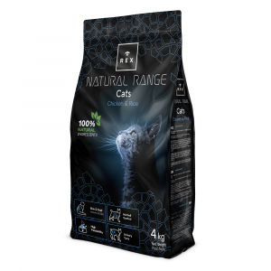 REX NATURAL RANGE CATS 4 KG CHIKEN & RICE