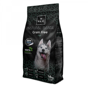 REX NATURAL RANGE GRAIN FREE FISH 14KG