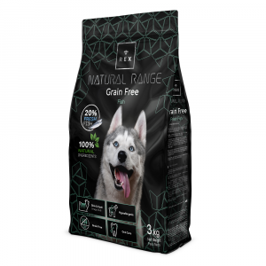 REX NATURAL RANGE GRAIN FREE FISH 3KG