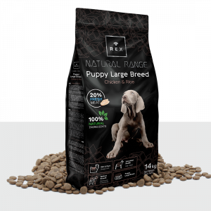 REX NATURAL RANGE PUPPY LARGE BREEDS 14KG