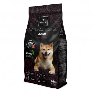 REX NATURAL RANGE ADULT LAMB & RICE 14 KG