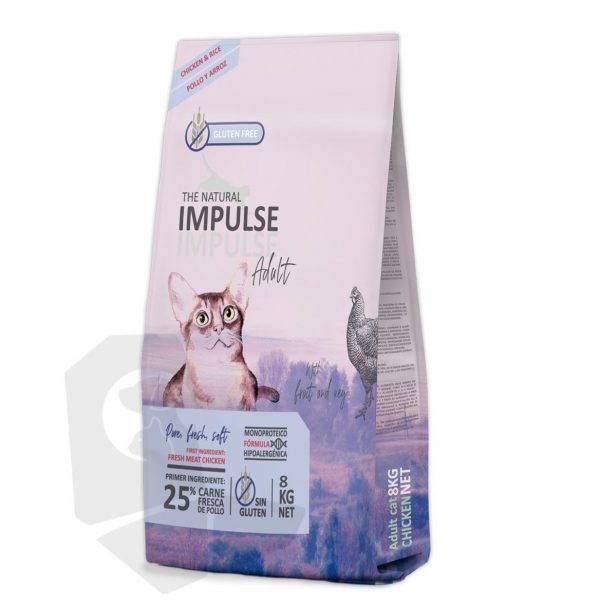The Natural Impulse Cat Adult 8 kg