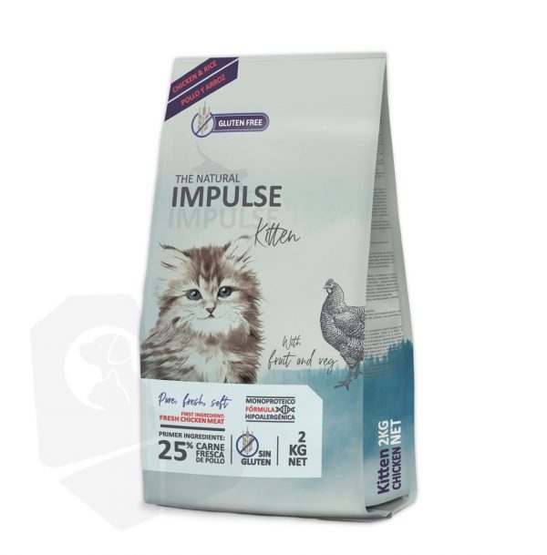 The Natural Impulse Cat Kitten 2 kg