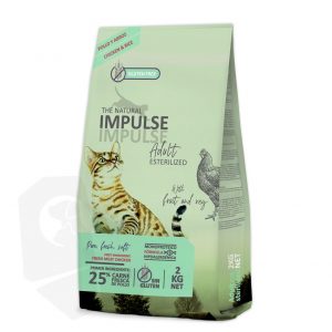 The Natural Impulse Cat Sterilized 2 kg