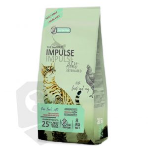 The Natural Impulse Cat Sterilized 8 kg