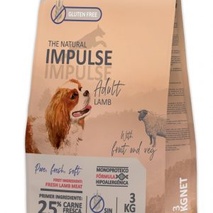 The natural Impulse Dog Lamb 3 kg