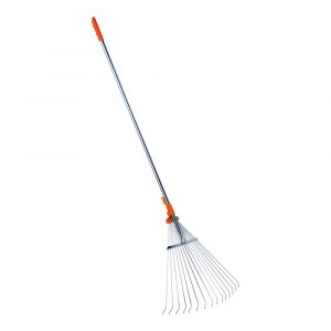 RASTRILLO PARA FOLLAJE REGULABLE, CON MANGO TELESCÓPICO, 1,28  -1,6 m