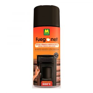 PINTURA ANTICALÓRICA NEGRA 400ml