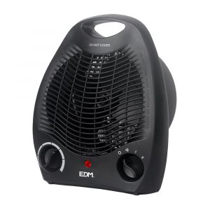 CALEFACTOR COMPACTO 1000 - 2000 W NEGRO
