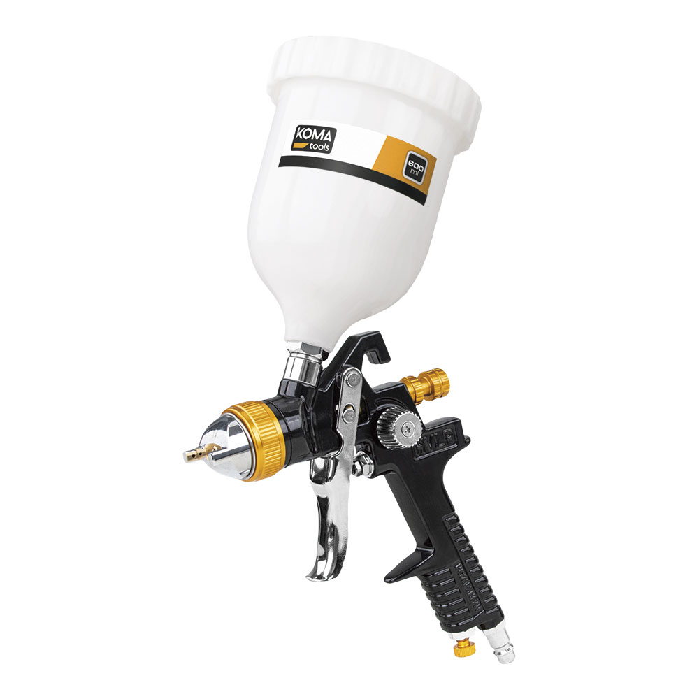 PISTOLA DE PINTURA DE GRAVEDAD HVLP