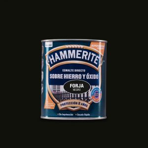 HAMMERITE ESMALTE METALICO NEGRO FORJA 0.750L 5093196