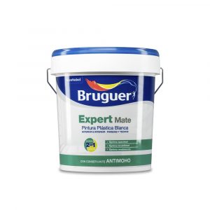 PINTURA PLÁSTICA ACRÍLICA ESTIRENADA INTERIOR/EXTERIOR ANTIMOHO EXPERT BLANCO MATE 750 ml