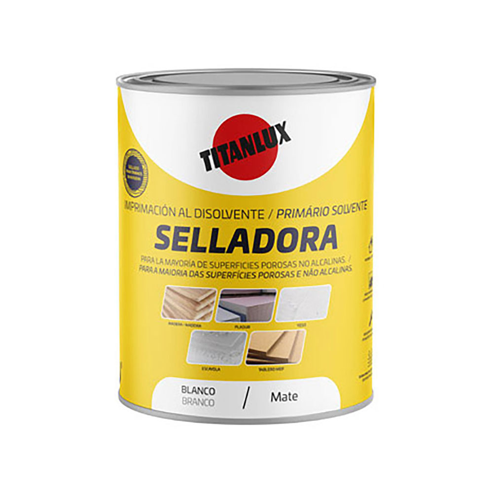 SELLADORA IMPRIMACIÓN AL DISOLVENTE BLANCO MATE 750 ml