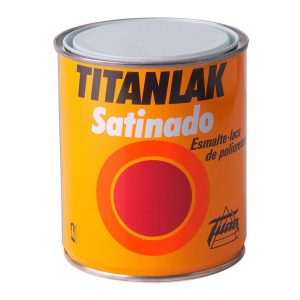 ESMALTE LACA POLIURETANO TITANLAK BLANCO SATINADO 375 ml