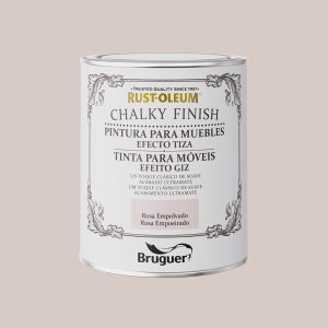 RUST-OLEUM CHALKY FINISH MUEBLES ROSA EMPOLVADO 750 ml