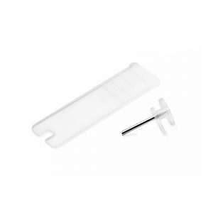 COLGADOR PARA CUADROS SIMPLE. TRANSPARENTE 3000-0 (BLISTER 10 unid.) INOFIX