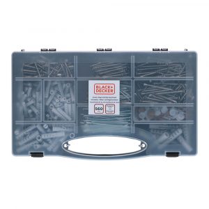 TACOS / TORNILLOS / CLAVOS, 560 PIEZAS