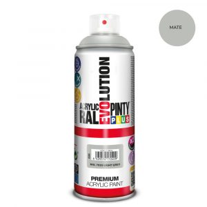PINTURA ACRÍLICA SPRAY EVOLUTION 520 cc RAL 7035 MATT LIGHT GREY 300 g