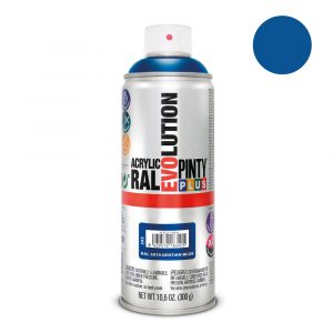 PINTURA ACRÍLICA SPRAY EVOLUTION 520 cc RAL 5010 GENTIAN BLUE 300 g