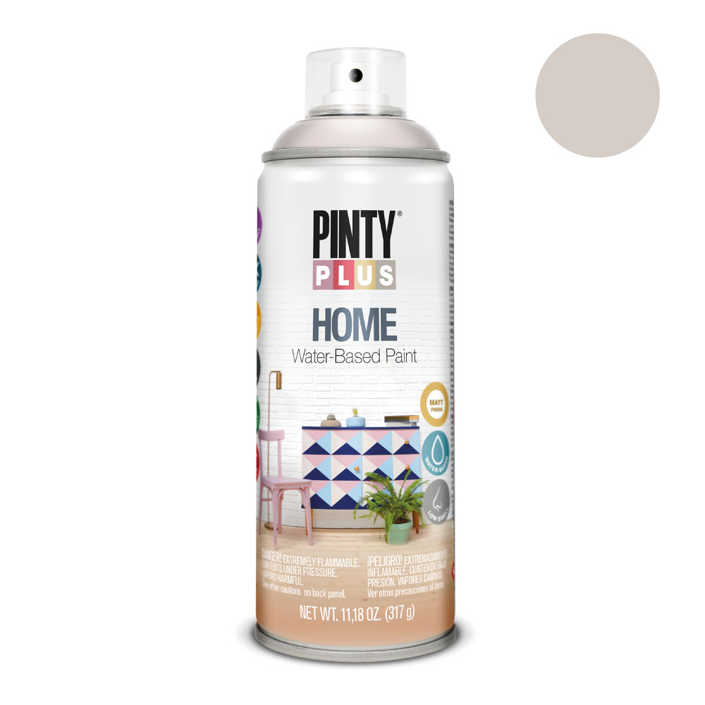 PINTURA ACRÍLICA SPRAY HOME WATER-BASED 520 cc TOASTED LINEN HM114