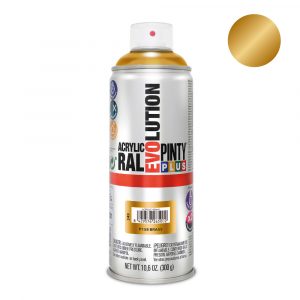 PINTURA ACRÍLICA SPRAY EVOLUTION 520 cc P158 LATÓN
