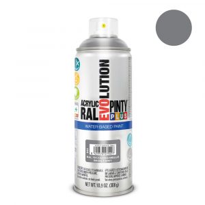 PINTURA ACRÍLICA SPRAY EVOLUTION WATER-BASED 520 cc RAL 7012 GRIS BASALTO